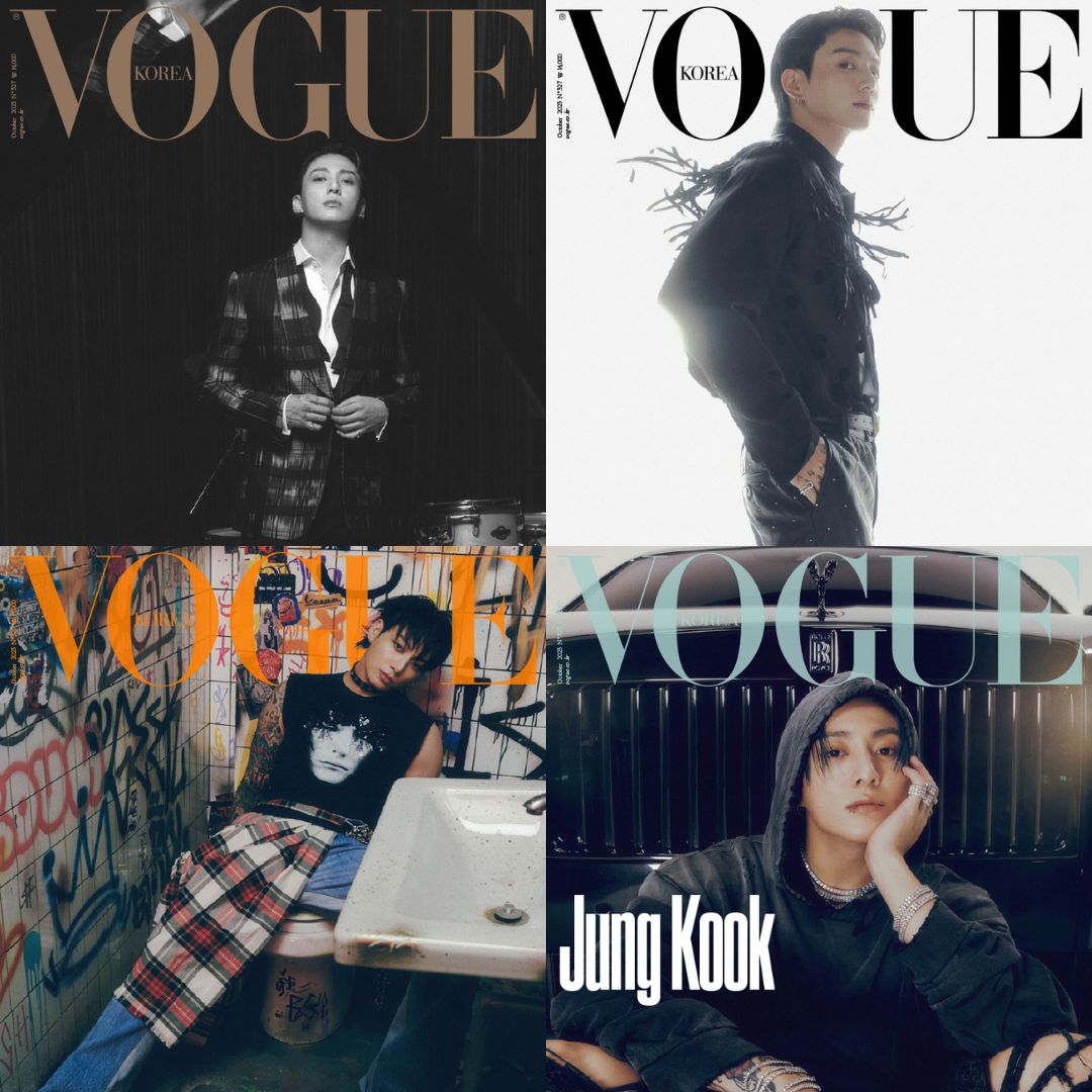 BTS's Jungkook Pays Homage to Western Music History with 'Vogue Korea' Covers