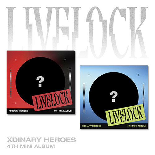 XDINARY-HEROES - LIVELOCK 4TH MINI ALBUM DIGIPACK VER. NO P.O.B VER.