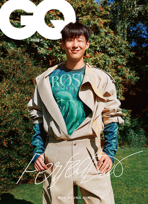 SON HEUNG MIN COVER GQ MAGAZINE 2023 OCTOBER ISSUE - COKODIVE
