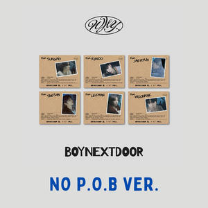 BOYNEXTDOOR - WHY.. 1ST EP ALBUM LETTER VER. NO P.O.B VER. - COKODIVE