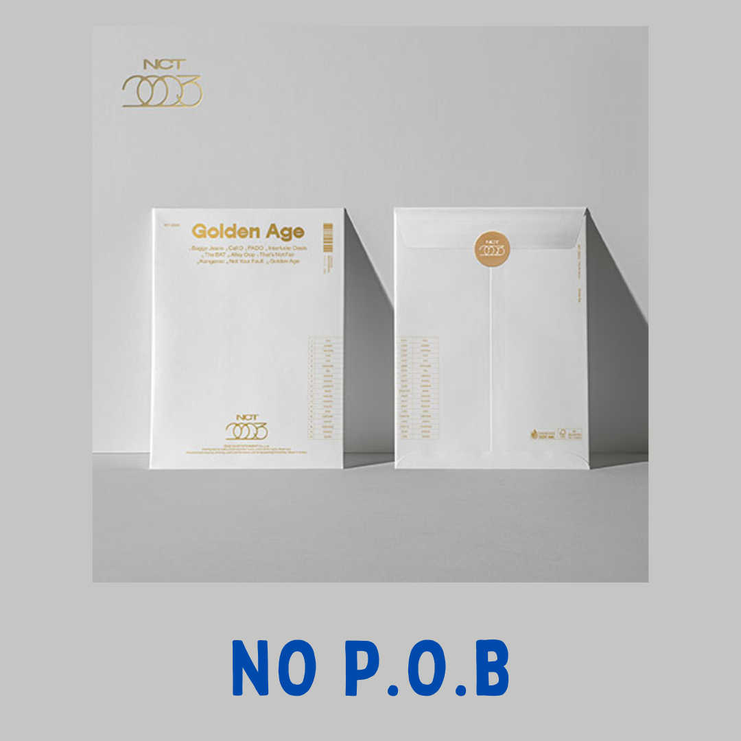 NCT - GOLDEN AGE 4TH FULL ALBUM COLLECTING VER. NO P.O.B - COKODIVE