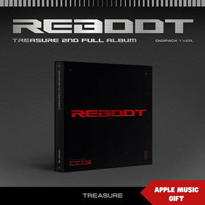 TREASURE - REBOOT 2ND FULL ALBUM DIGIPACK VER. APPLE MUSIC GIFT VER. - COKODIVE