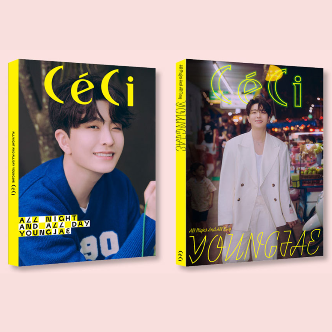 GOT7 YOUNGJAE X CECI ALL NIGHT AND ALL DAY PHOTOBOOK EDITION C AND D - COKODIVE