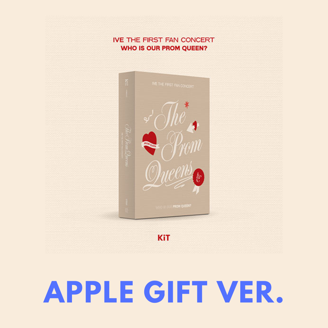 IVE - THE FIRST FAN CONCERT THE PROM QUEENS KIT VIDEO APPLE GIFT VER. - COKODIVE