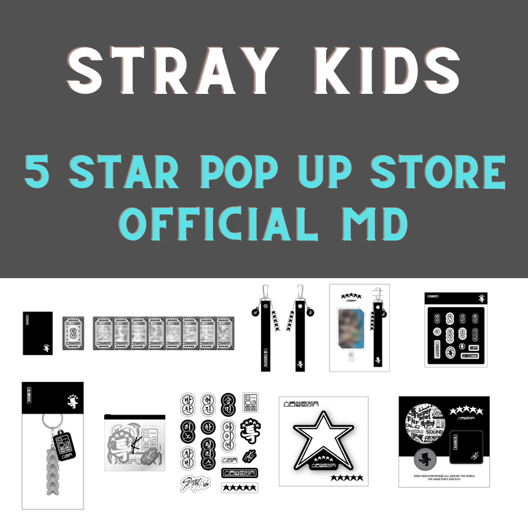 STRAY KIDS - 5 STAR POP UP STORE OFFICIAL MD - COKODIVE