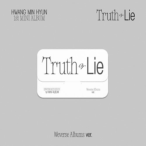 HWANG MIN HYUN - TRUTH OR LIE 1ST MINI ABLUM WEVERSE ALBUMS VER. - COKODIVE