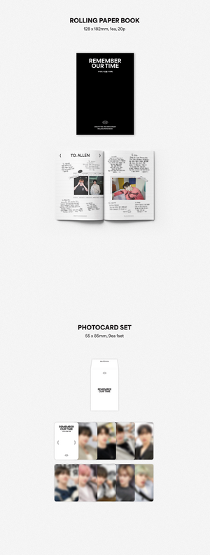 CRAVITY - REMEMBER OUR TIME THE 3RD ANNIVERSARY PHOTOBOOK APPLE MUSIC GIFT VER. - COKODIVE