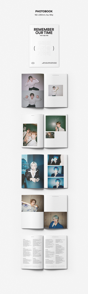 CRAVITY - REMEMBER OUR TIME THE 3RD ANNIVERSARY PHOTOBOOK APPLE MUSIC GIFT VER. - COKODIVE