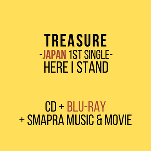 TREASURE - HERE I STAND JAPAN 1ST SINGLE ALBUM - COKODIVE