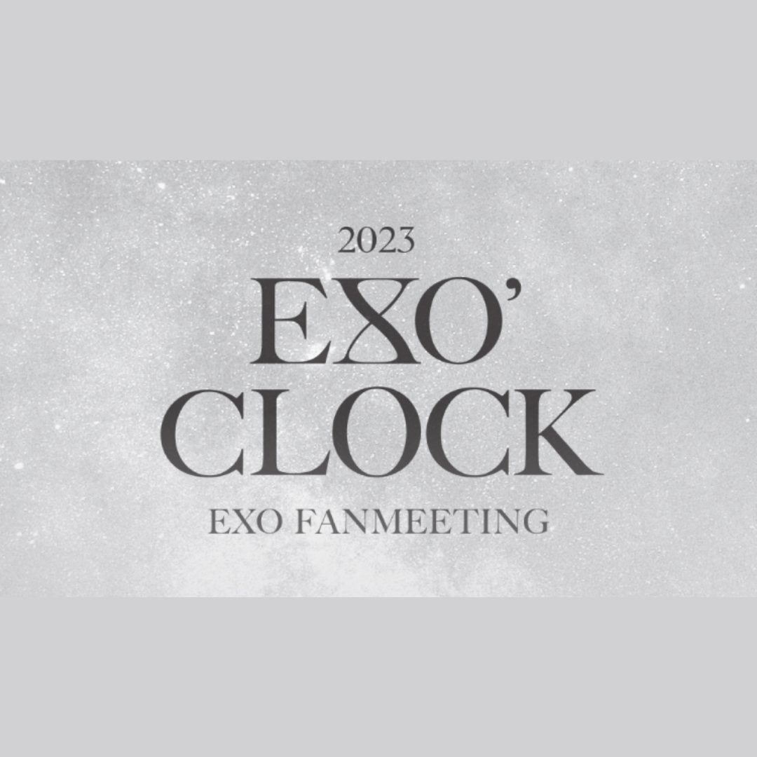 EXO - 2023 FANMEETING EXO' CLOCK OFFICIAL MD - COKODIVE