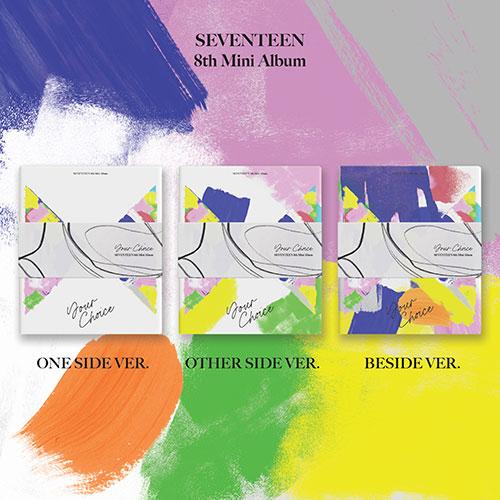 Apple Music ALL(ONE SIDE+OTHER SIDE+BESIDE) SEVENTEEN - 8TH MINI ALBUM [YOUR CHOICE]