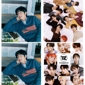 LEE JUN GI FRONT COVER THE BOYZ BACK COVER THE STAR 2023 FEBRUARY ISSUE - COKODIVE