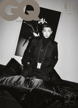 DEOKWON GQ RM cover BTS X LV BY VOGUE GQ 2022 JANUARY ISSUE BTS SPECIAL EDITION